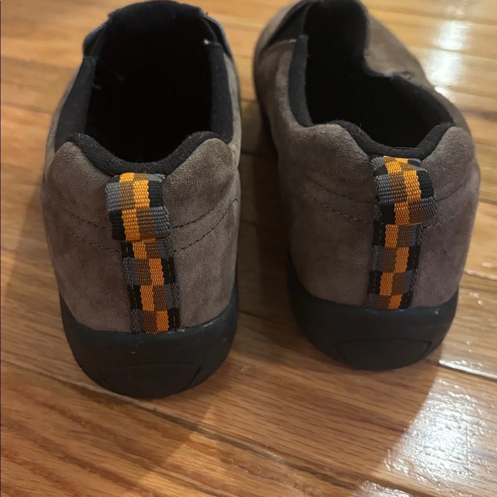 Merrell Dark Brown Suede Jungle Moccasins